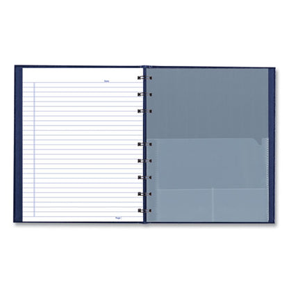 Notepro Notebook, 1-subject, Medium/college Rule, Indigo Blue Cover, (75) 9.25 X 7.25 Sheets