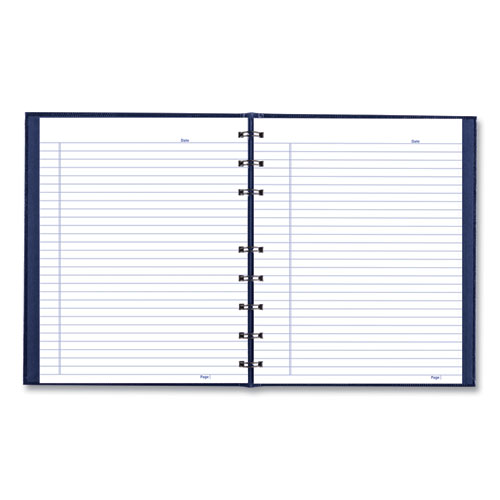 Notepro Notebook, 1-subject, Medium/college Rule, Indigo Blue Cover, (75) 9.25 X 7.25 Sheets