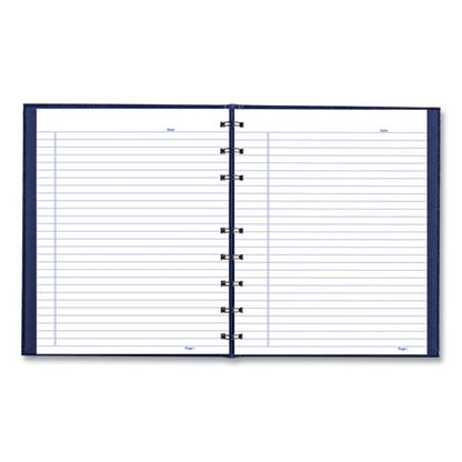 Notepro Notebook, 1-subject, Medium/college Rule, Indigo Blue Cover, (75) 9.25 X 7.25 Sheets