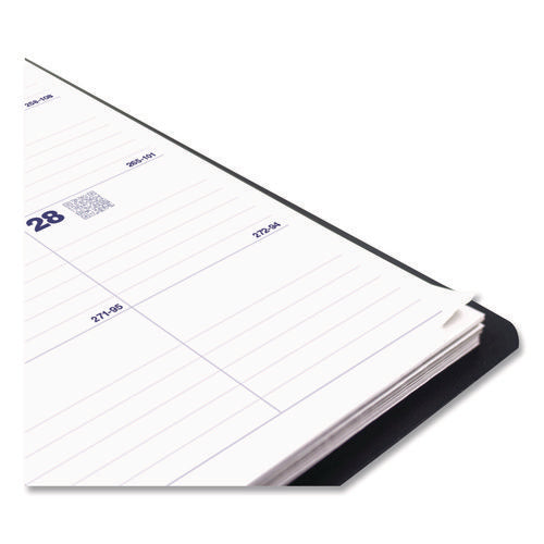 Plan And Link Monthly Planner, 11" X 9.06", Black Cover, 16-month: Sept 2025 To Dec 2026