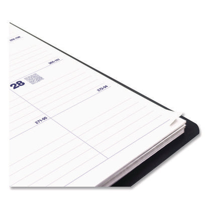 Plan And Link Monthly Planner, 11" X 9.06", Black Cover, 16-month: Sept 2025 To Dec 2026