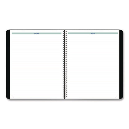 Plan And Link Monthly Planner, 11" X 9.06", Black Cover, 16-month: Sept 2025 To Dec 2026