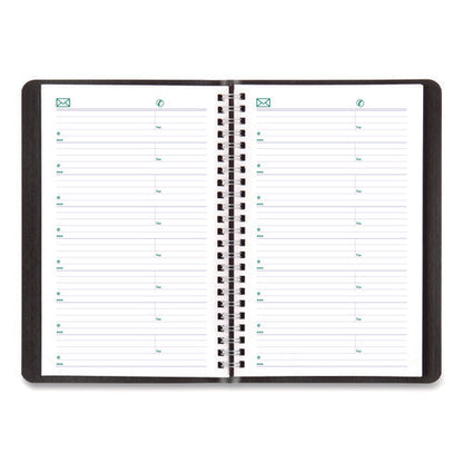 Plan And Link Weekly Planner, 8" X 5", Black Cover, 12-month (jan To Dec): 2026