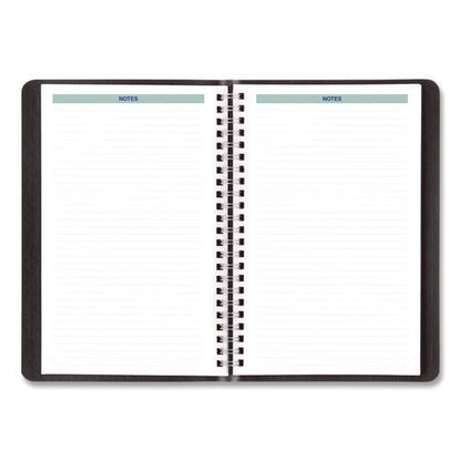 Plan And Link Weekly Planner, 8" X 5", Black Cover, 12-month (jan To Dec): 2026