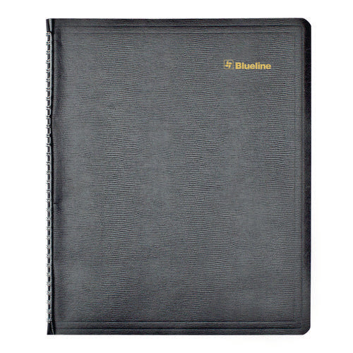 Plan And Link Weekly Appointment Planner, 11" X 9.06", Black Cover, 12-month (jan To Dec): 2026