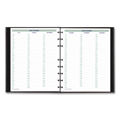 Plan And Link Weekly Appointment Planner, 11" X 9.06", Black Cover, 12-month (jan To Dec): 2026