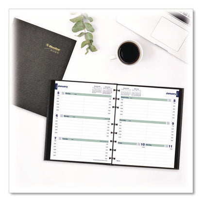 Plan And Link Weekly Appointment Planner, 11" X 9.06", Black Cover, 12-month (jan To Dec): 2026
