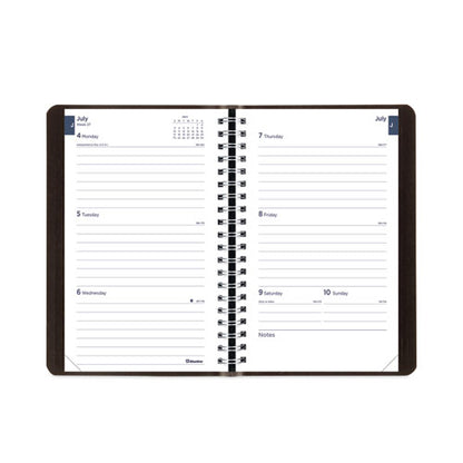 Academic Weekly/monthly Planner, 8 X 5, Black Cover, 13-month: July 2025 To Aug 2026