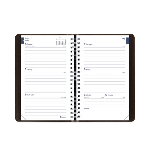 Academic Weekly/monthly Planner, 8 X 5, Black Cover, 13-month: July 2025 To Aug 2026