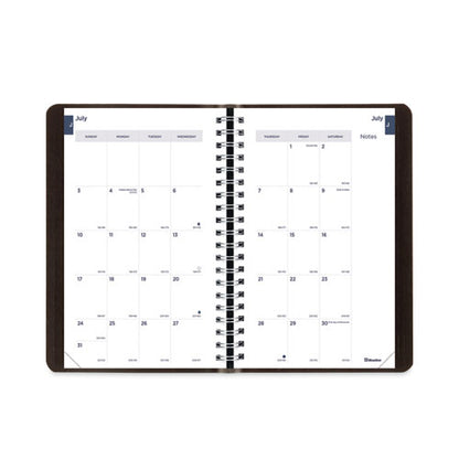 Academic Weekly/monthly Planner, 8 X 5, Black Cover, 13-month: July 2025 To Aug 2026