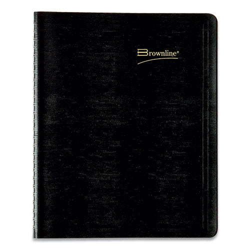 Essential Collection 14-month Ruled Monthly Planner, 8.88 X 7.13, Black Cover, 14-month: Dec 2025 To Jan 2027