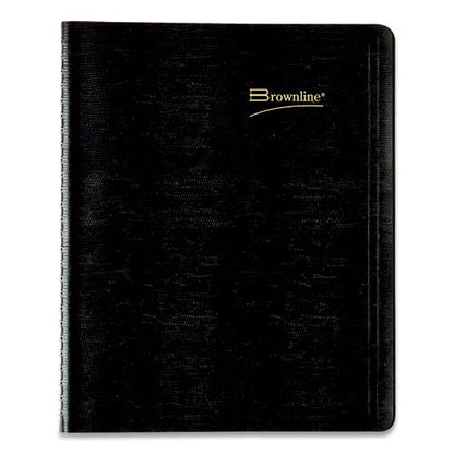 Essential Collection 14-month Ruled Monthly Planner, 8.88 X 7.13, Black Cover, 14-month: Dec 2025 To Jan 2027