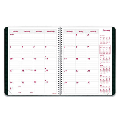 Duraflex 14-month Planner, 8.88 X 7.13, Black Cover, 14-month: Dec 2025 To Jan 2027