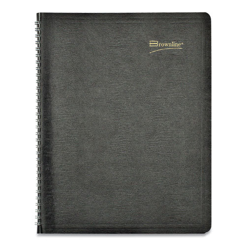 Essential Collection 14-month Ruled Monthly Planner, 11 X 8.5, Black Cover, 14-month: Dec 2025 To Jan 2027