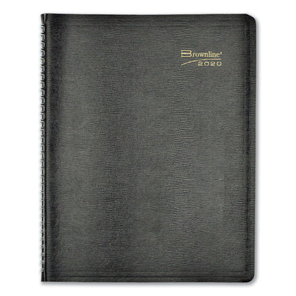 Essential Collection Weekly Appointment Book In Columnar Format, 11 X 8.5, Black Cover, 12-month (jan To Dec): 2026