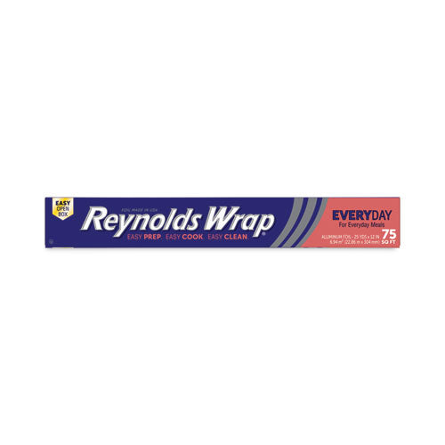 Standard Aluminum Foil Roll, 12" X 75 Ft