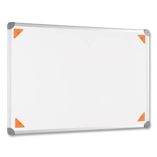 Beacons Smart Stickers For Whiteboards, Reusable Triangles, 2.5" X 2.5", Fluorescent Orange, 4 Pieces