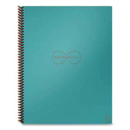 Core Smart Notebook, Dotted Rule (4 Sq/in), Neptune Teal Cover, (16) 11 X 8.5 Sheets