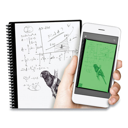 Core Smart Notebook, Dotted Rule (4 Sq/in), Neptune Teal Cover, (16) 11 X 8.5 Sheets