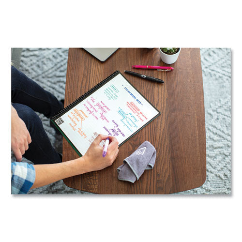 Core Smart Notebook, Dotted Rule (4 Sq/in), Black Cover, (16) 11 X 8.5 Sheets