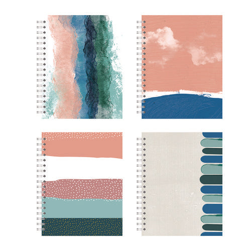 1-subject Notebook, Medium/college Rule, Randomly Assorted Cover Color, (70) 9.75 X 7.5 Sheets