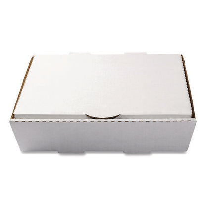Catering Boxes, 10.88 X 13 X 3, White, Paper, 50/carton