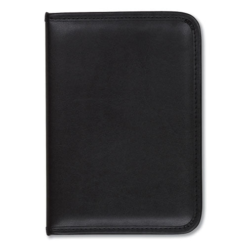 Professional Padfolio, 3/4w X 9 1/4h, Open Style, Black