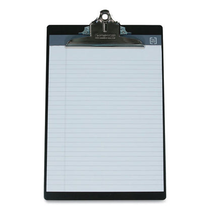 Aluminum Clipboard, 1" Clip Capacity, Holds 8.5 X 11 Sheets, Black