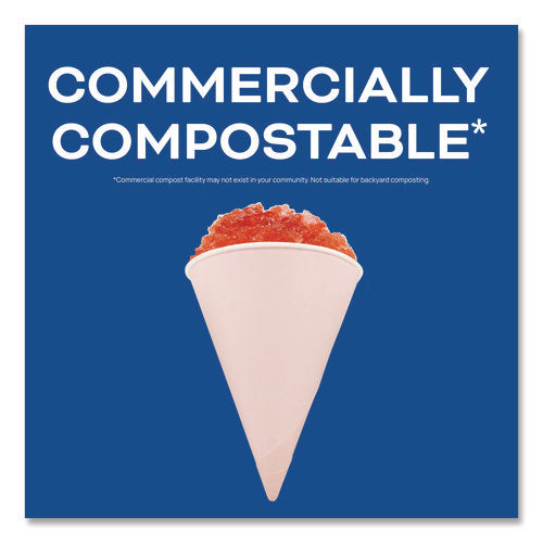 Cone Water Cups, 4 Oz, Paper, White, 200/bag, 25 Bags/carton