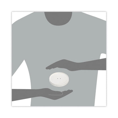 Paper Lids For Food Containers, For 16 Oz Containers, Vented, 3.9" Diameter X 0.9" H, White, 25/bag, 20 Bags/carton