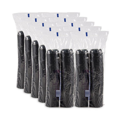Polystyrene Portion Cups, 5.5 Oz, Plastic, Black, 250/bag, 10 Bags/carton