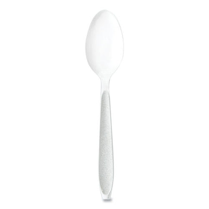 Impress Heavyweight Full-length Polystyrene Cutlery, Spoon, Plastic, White, 100/box, 10 Boxes/carton