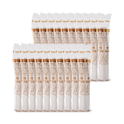 Traveler Dome Hot Cup Lid, Fits 8 Oz Hot Cups, Plastic, White, 100/pack, 10 Packs/carton