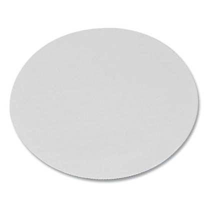 Bright White Cake Circles, 9" Diameter, White, Paper, 100/carton