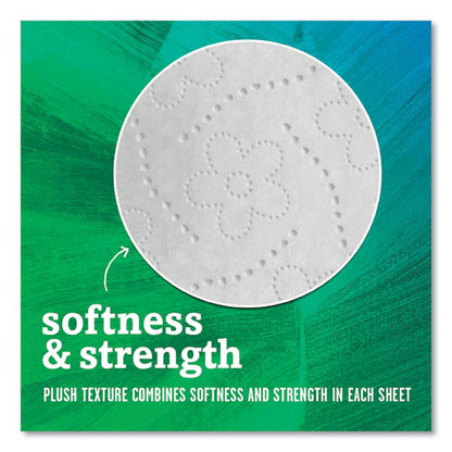 100% Recycled Bathroom Tissue,  Individually Wrapped Rolls, Septic Safe, 2-ply, White, 500 Sheets/roll, 60 Rolls/carton