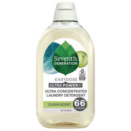 Ultra Power + Laundry Detergent, Clean, 23.1 Oz Bottle, 6/carton