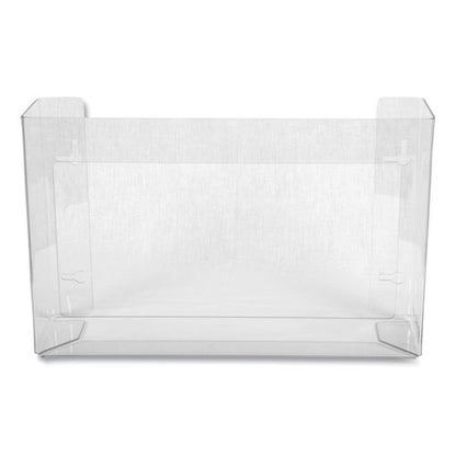 Clear Plexiglas Disposable Glove Dispenser, 3-box, Plexiglas, Clear, 18 X 3.75 X 10