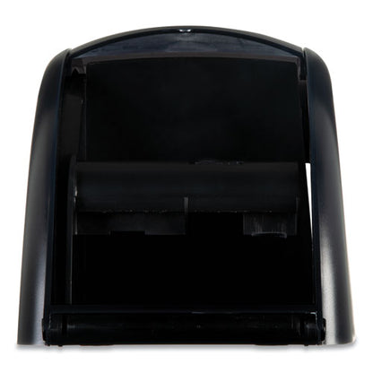 Duett Classic Standard Toilet Tissue Dispenser, 2 Roll, 7.5 X 7 X 12.75, Black Pearl