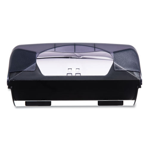 Large Capacity Ultrafold Multifold/c-fold Towel Dispenser, Oceans, 11.75 X 6.25 X 18, Transparent Black Pearl