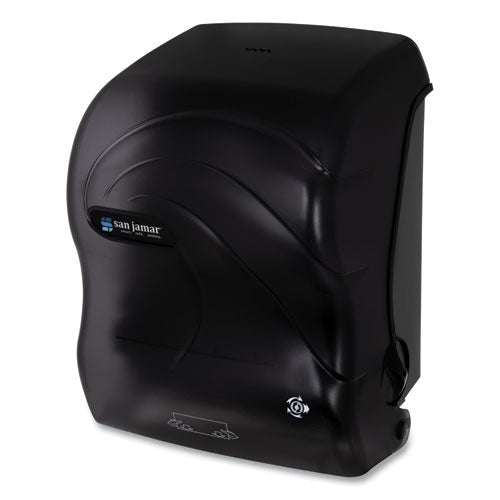 Simplicity Mechanical Roll Towel Dispenser, 12.38 X 9.5 X 14.63, Black Pearl