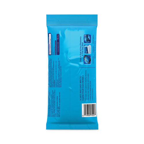 Electronics-cleaner Wipes, 1-ply, 7 X 10, Neutral Scent, White, 25/pack, 12 Packs/carton