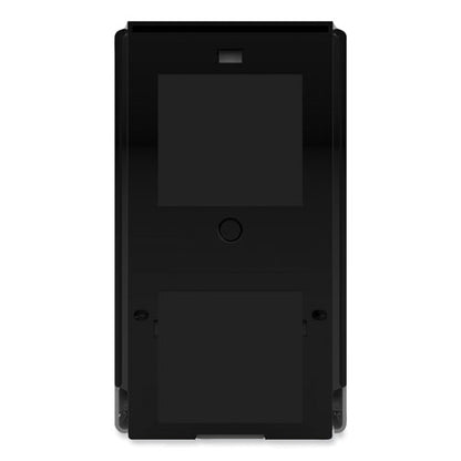 Transparent Manual Dispenser, 1 L, 4.92 X 4.5 X 9.25, Black/chrome, 15/carton