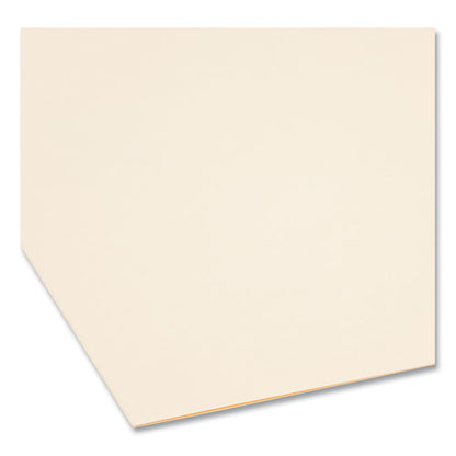 Supertab Reinforced Guide Height Fastener Folders, 11-pt Manila, 0.75" Expansion, 2 Fasteners, Letter Size, Manila, 50/box