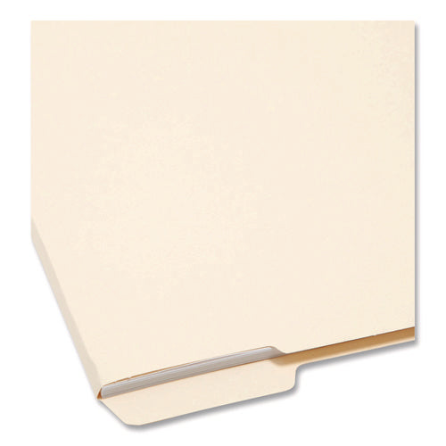 End Tab File Folder, 1/3-cut Tabs: Assorted, Letter Size, 0.75" Expansion, Manila, 100/box