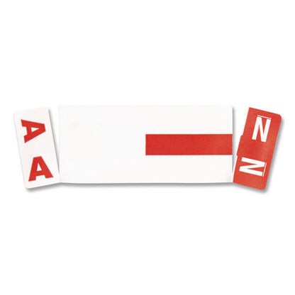 Alphaz Color-coded Labels Starter Set, A-z, 1.16 X 3.13, Assorted, 5/sheet, 300 Sheets/box