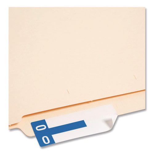 Alphaz Color-coded First Letter Combo Alpha Labels, B/o, 1.16 X 3.63, Dark Blue/white, 5/sheet, 20 Sheets/pack