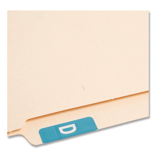 Alphaz Color-coded Second Letter Alphabetical Labels, D, 1 X 1.63, Light Blue, 10/sheet, 10 Sheets/pack
