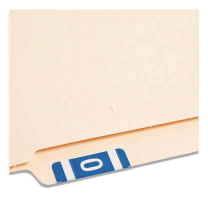 Alphaz Color-coded Second Letter Alphabetical Labels, O, 1 X 1.63, Dark Blue, 10/sheet, 10 Sheets/pack