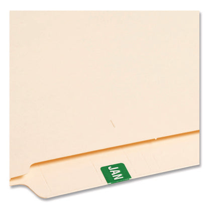 Monthly End Tab File Folder Labels, Jan-dec, 0.5 X 1, Assorted, 25/sheet, 120 Sheets/box