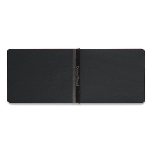 Prong Fastener Premium Pressboard Report Cover, Two-piece Prong Fastener, 2" Capacity,  8.5 X 11, Black/black